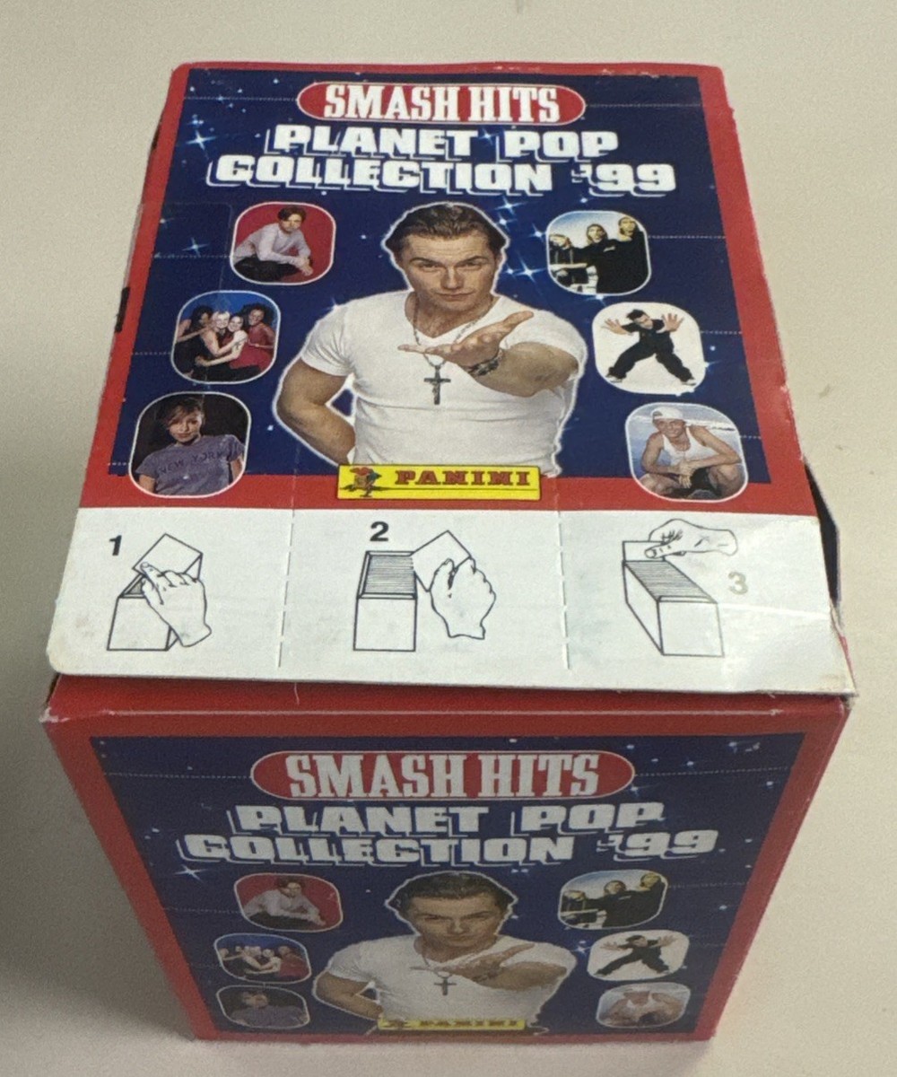 1999 Panini Smash Hits Music Sealed Box ~ 80 Packs - Will Smith P