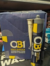 OB1 Multi-Surface Sealant & Adhesive Silver 290ml Box Of 12