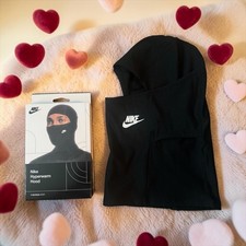 Nike Hyperwarm Therma-FIT Hood Black Balaclava Ski Mask One Size New