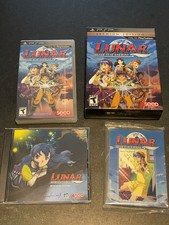 Lunar Silver Star Harmony Premium Edition - PSP CIB with SEALED CARDS and CD