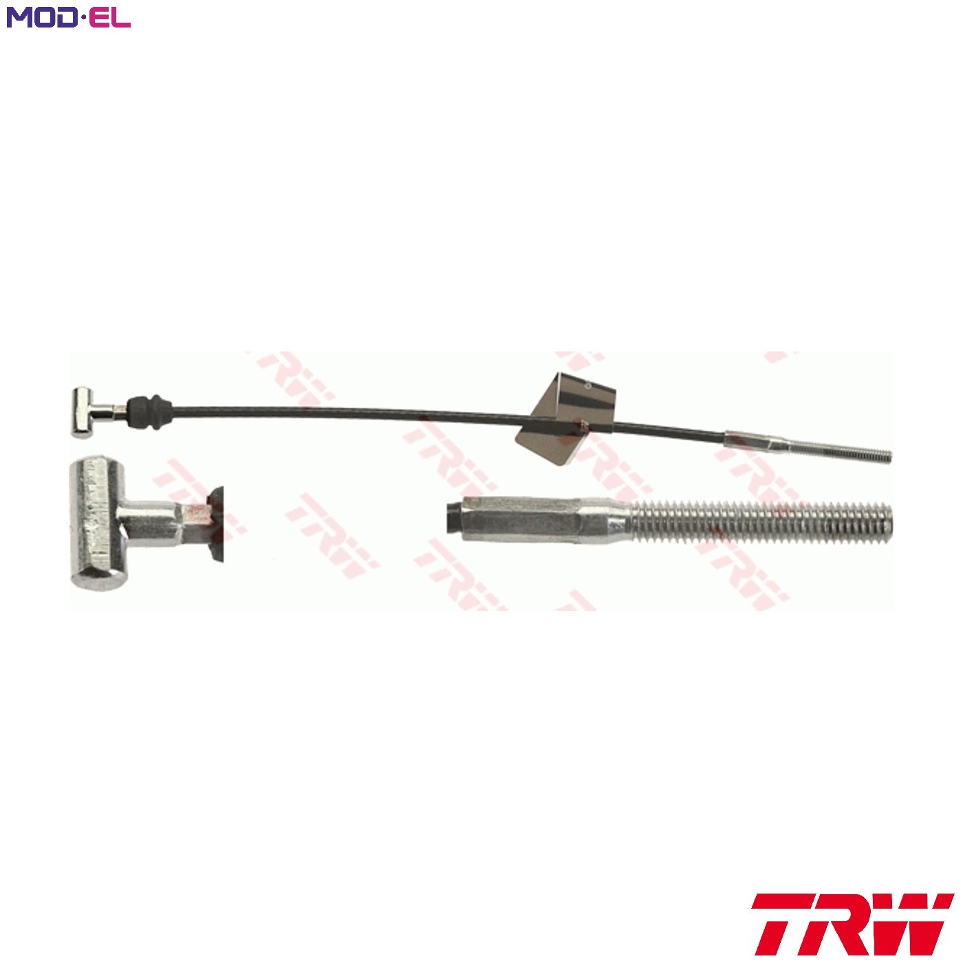 CABLE PULL PARKING BRAKE GCH681 FOR TOYOTA 1ZZ-FE 1.8L 2AD-FTV/FHV 2.2L 4cyl