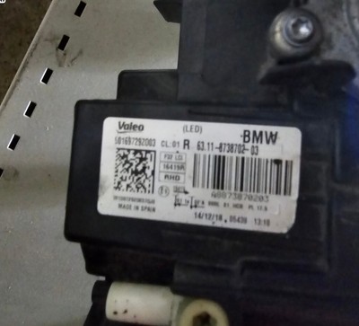 BMW 4 Series F82 Drivers LED Headlight 7476208 for sale online | eBay