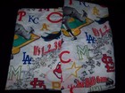 MLB Baseball flat & fitted twin bed sheet set vintage Montreal Expos