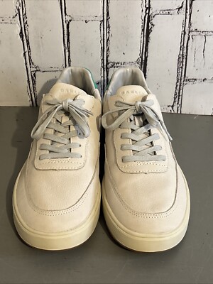 Oakley Atom Premium White Low Top Sneaker Men's Sz 9.5 / FOF100148-100