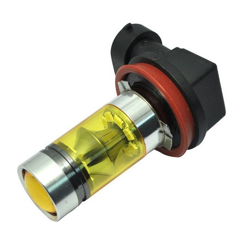 2x H11/H9/H8 Fog Light 20LED 100W Driving Projector Bulb Lamp 4300K Yellow Lamps - Picture 6 of 12