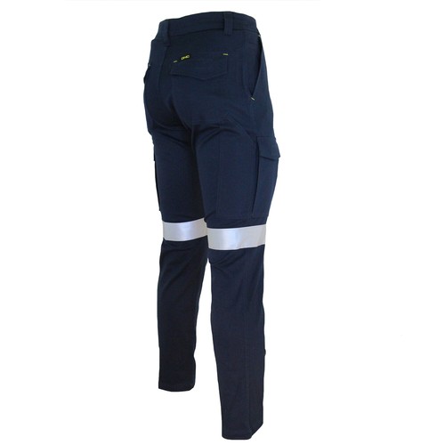 DNC workwear Slimfex Cargo Pants W/ Reflective Tape Slim Fit Comfort Stout Size - 第 2/3 張圖片