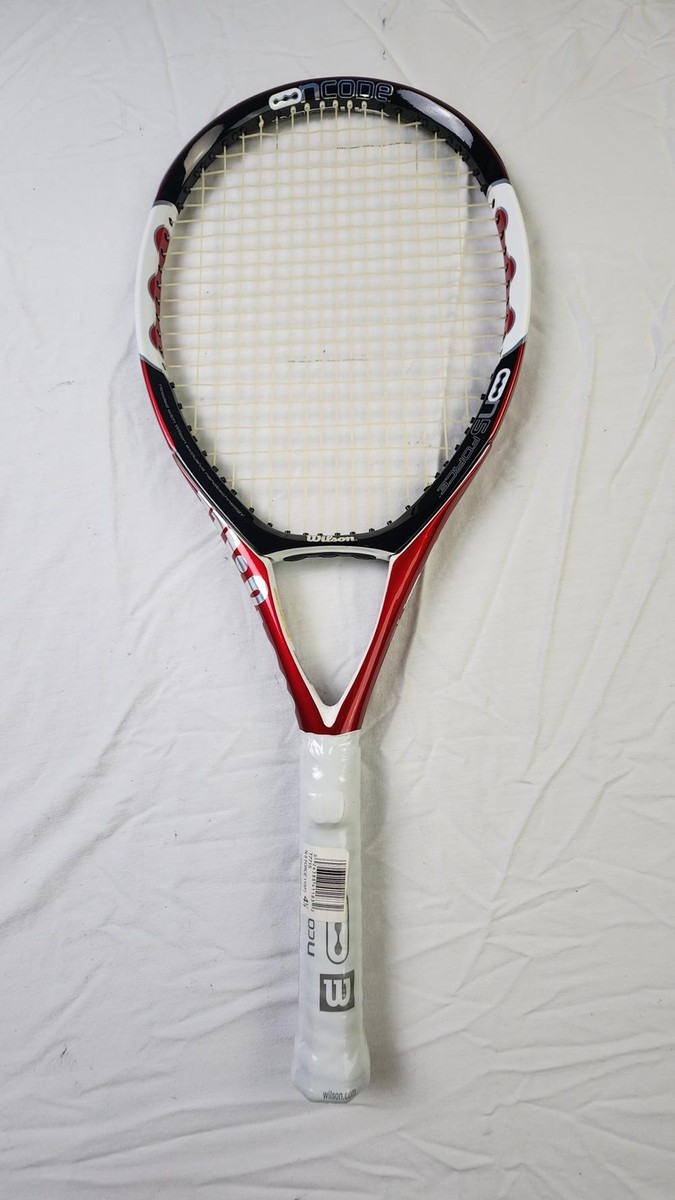 Wilson NCode NS Force Tennis Racket (T7715) w/ Dampener - 4 5/8 in