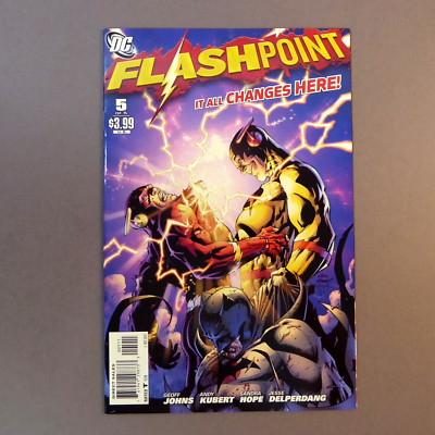 Flashpoint #5 Geoff Johns, Andy Kubert  DC Comics 2011 Reverse Flash