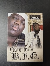2013 Panini Black Friday HRX Notorious B.I.G Platinum League Celebrity Card