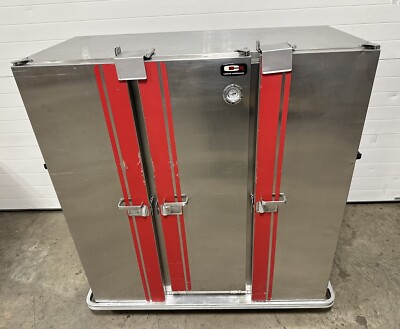 Carter-Hoffmann PH1250 Insulated Mobile Heated Cabinet Cart w/ Tray Racks