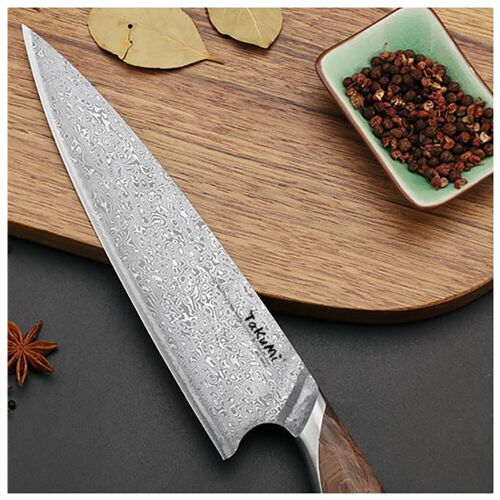 TAKUMI Japanese Damascus Knife, MCD Gyuto Chef Knife 8"/10" W/ Optional Sheath - Picture 11 of 25