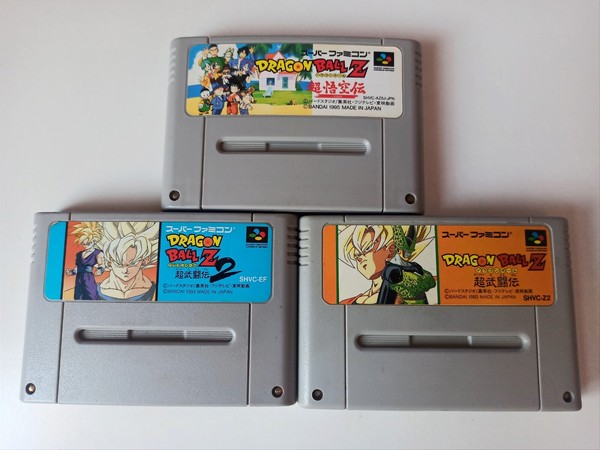 Pack Dragon Ball Z Juegos Super Nintendo  / JAP