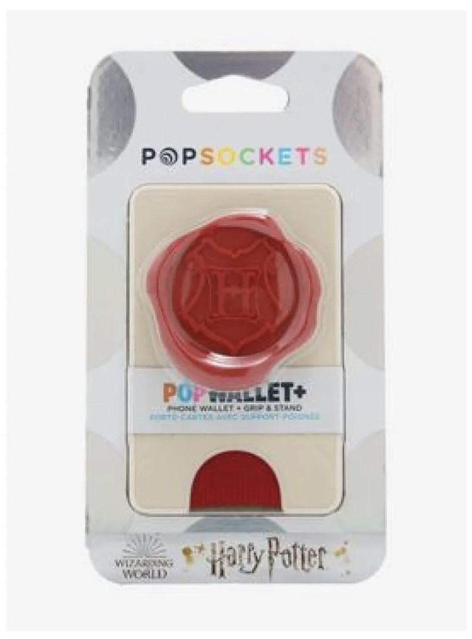 Popsocket PopWallet Harry Potter Hogwarts Letter Seal Phone Grip & Stand ~ New-image