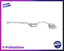 Auspuffanlage für Ford Focus (DAW, DBW) 1.8 16V Fließheck Auspuff