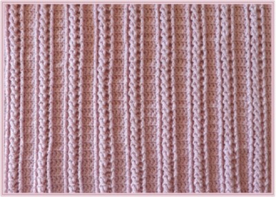 Häkelanleitung Babydecke aus Aran Garn
