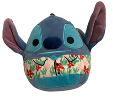 Kellytoy Original Squishmallows Stitch Hawaiian Shirt Disney Plush Toy 8" NWT