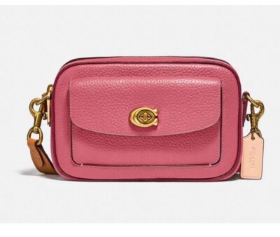 Coach Willow Camera Bag In Colorblock Leather Crossbody ~NWT