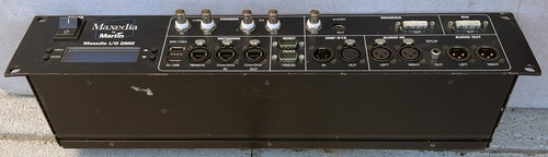 Martin Maxedia I/O DMX 10 Box Broadcast Video Switcher Playback Rack Mount - Picture 10 of 10