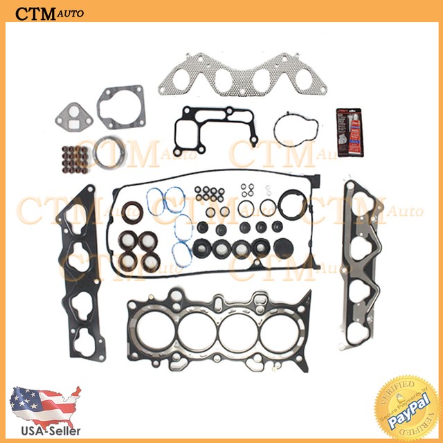 Head Gasket Set Kit For 20012005 Honda Civic HX 1.7L I4 SOHC VTEC