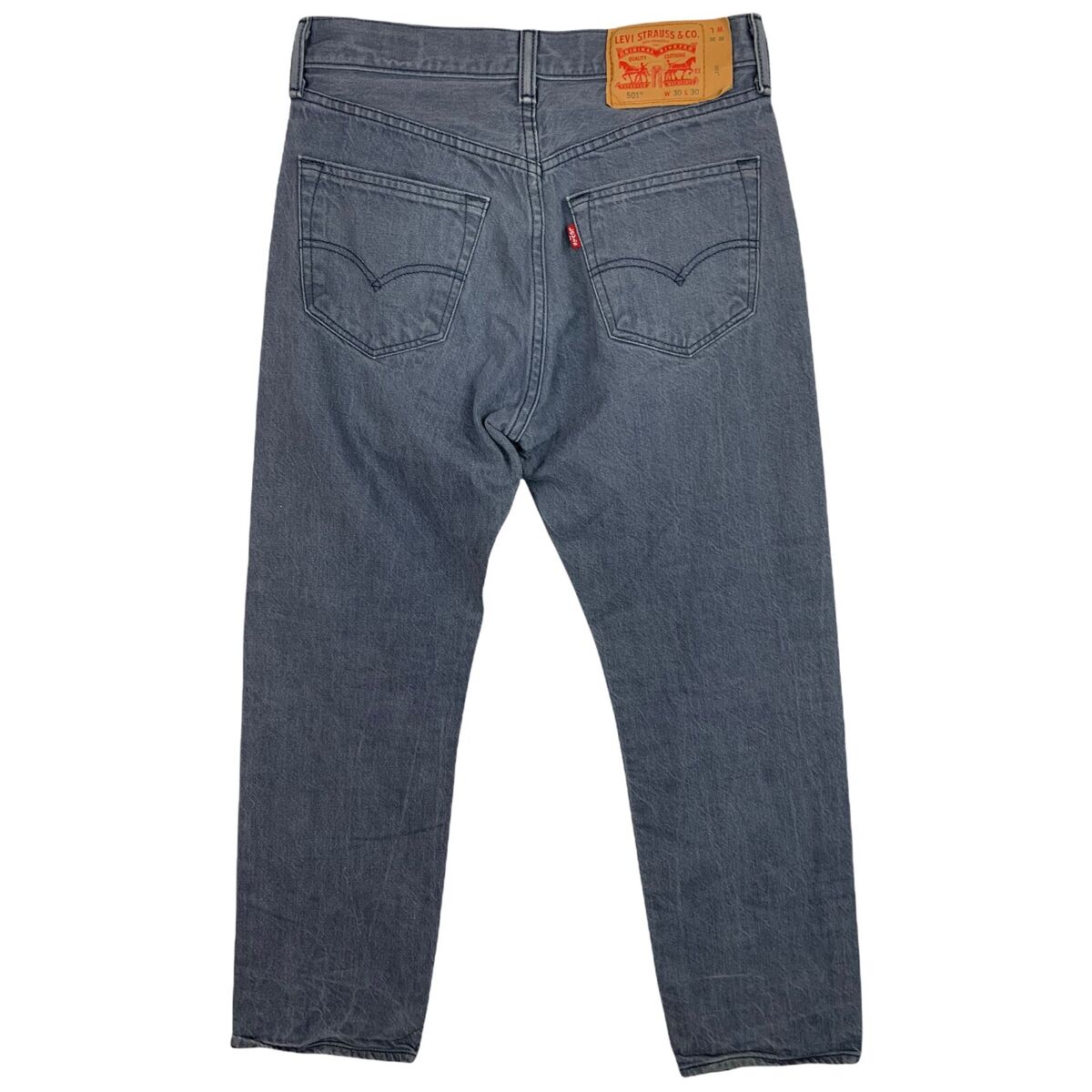 Levis 501 White Oak Cone Denim Jeans 30x30 (27x28) Button Levis 501 White Oak Cone Denim Jeans 30x30 (27x28) Button