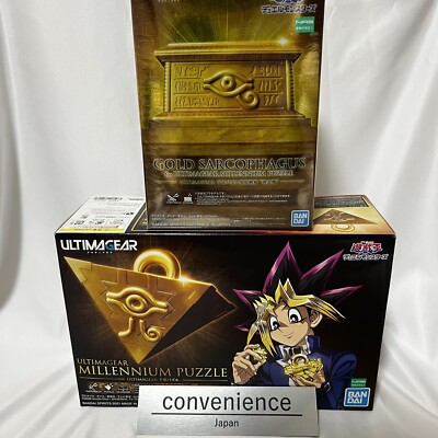 Yu-Gi-Oh Gold Ultimagear Millennium Puzzle Storage Box Model
