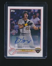 DARIEL LOPEZ 2022 TOPPS PRO DEBUT RC AUTO #PD-25