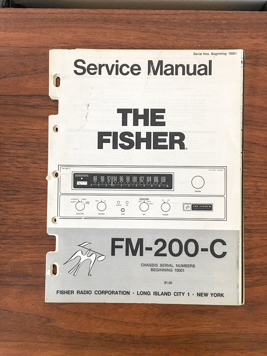 Fisher FM-200-C vintage audio equipment - eBay listing photo 3
