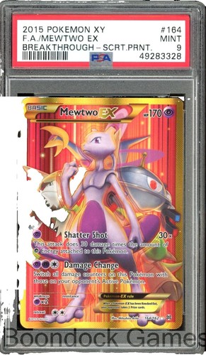 PSA9】MヘルガーEX 英語 154/162 M Houndoom Pokemon TCG M Houndoom