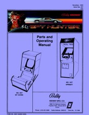 Spy Hunter Coin Game Operations/Service/Repair Manual Arcade Machine +Schemat zA