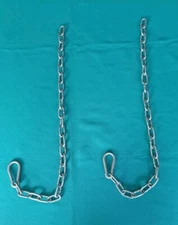 Bowflex Power Pro XTL Squat Attachment Chains Only With Snap Hooks Pair