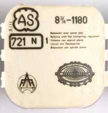 AS Balance Complete 721 N, 8 3/4, Cal. 1180 - SEALED NOS