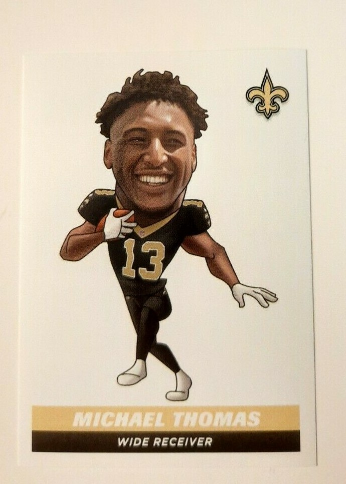 2021 Panini Sticker & Card Collection MICHAEL THOMAS Big Head sticker #457