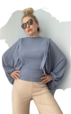 Tuta Donna Elegante Maglione Donna Pantaloni Donna Camicetta Donna Cerimonia 