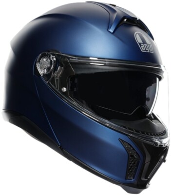 AGV TOURMODULAR MONO GALAXY MATT BLUE FIBER MODULAR HELMET SIZE XL
