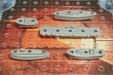 Battleship 2002 Edition Full Fleet Replacement (5 Ships) Hasbro