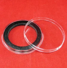 Air-Tite Y50mm Ring Coin Holder Capsules for Coins Less than 5.48mm Thick Qty 2