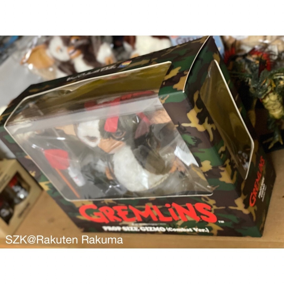 MEDICOM VCD PROP SIZE GIZMO Combat Ver. Figure Plush Doll MEDICOM VCD PROP SIZE GIZMO Combat Ver. Figure Plush Doll