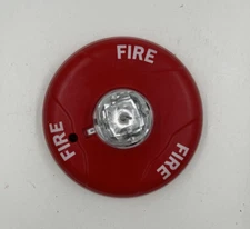 System Sensor SCR Ceiling Strobe Red Fire Alarm AV Part NO BASEPLATE