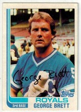 1982 Topps George Brett Kansas City Royals #200 NM