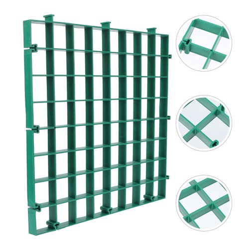 3 Pcs Gartenbaum-Teichgitter Landschaftsgrenze Kunststoffgitter Für Bäume