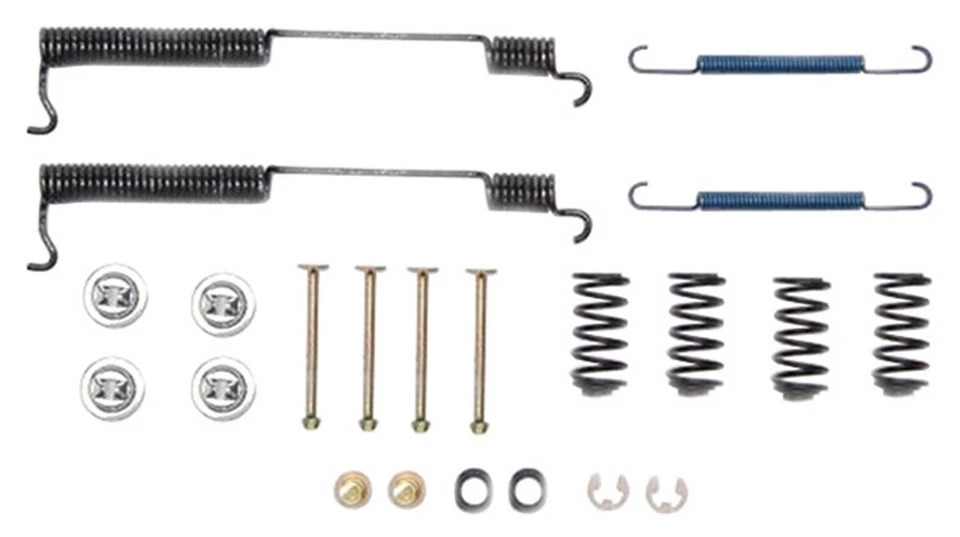 Kit de resorte de zapata de freno de tambor trasero Delco 18K600 AC para Chevy Suburban Tahoe C1500 Foto 3 de 3