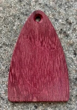 Guilford Purpleheart Truss Rod Cover - fits PRS SE