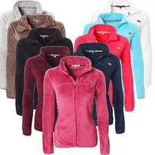 Geographical Norway giacca pile donna mezza stagione maglione felpa