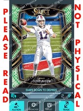 Panini Blitz App DIGITAL Card Josh Allen Bills Select 2020 Dragon Scale Buffalo
