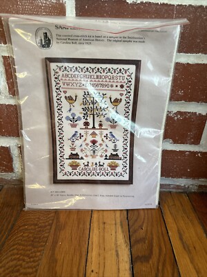 VTG  Sampler 1825 Counted Cross Stitch Kit for Smithsonian Institution 5310