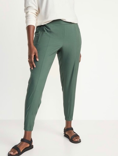 mid rise stretchtech joggers old navy