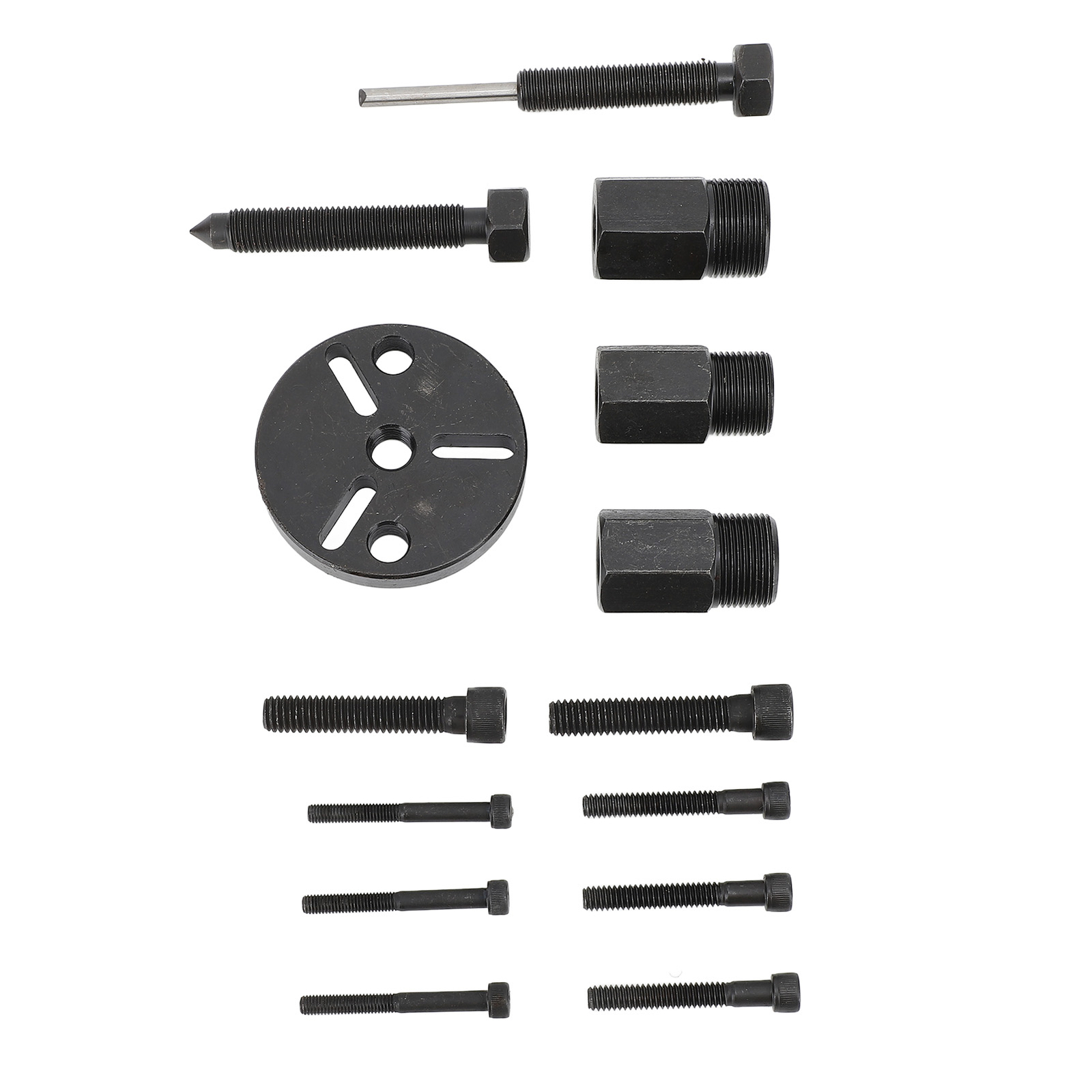 14Pcs AC Compressor Clutch Removal Kit Rust Proof Versatile AC