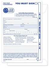 Automotive Night Drop Envelopes 6 X 9 Service Departments Package Of 500