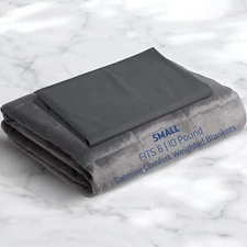 Calming Comfort 100% Cotton Weighted Blanket Duvet Cover, Bed Comforter Cover