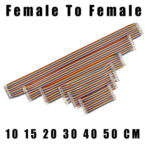 Dupont Jumper Cable Breadboard Hembra Enchufe Hombre A Hombre 10 - 50CM - Imagen 3 de 21